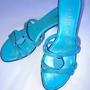 Women’s Italian Shoemakers leather wedge sandal